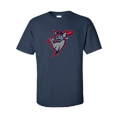 Louisville Bats Youth SS Tee Buddy Logo in navy