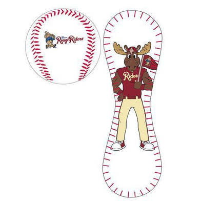 Frisco RoughRiders Bull Moose Mascot Baseball