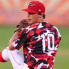 Orem Owlz Game Used Red Camo Jersey