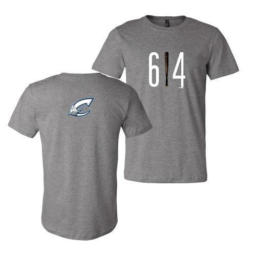 Columbus Clippers Bimm Ridder Area Code Bat tee