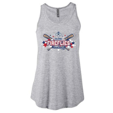 Columbia Fireflies Women's Grey Account Flowy Tank