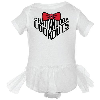 Chattanooga Lookouts Chattanooga Lookouts Infant Tutu White Onesie