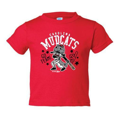 Carolina Mudcats Infant Red Chukka Tee