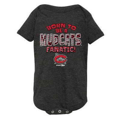 Carolina Mudcats Vintage Smoke Slackey Onesie