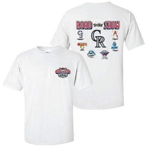 MEN'S BOISE HAWKS 2019 ROAD TO THE SHOW TEE