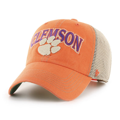 Clemson 47 Brand Tiger Paw Trucker Hat