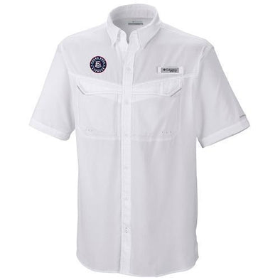 Round Rock Express Low Drag Fishing Shirt White