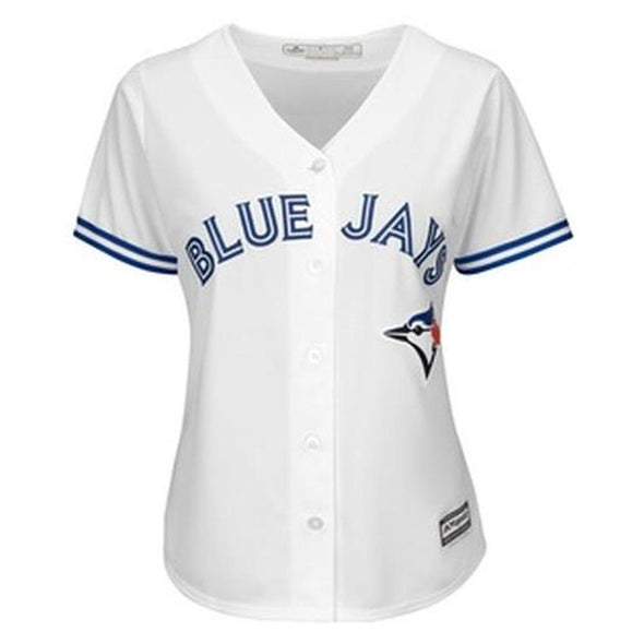 Toronto Blue Jays Cool Base Jersey Replica - Home White Womens