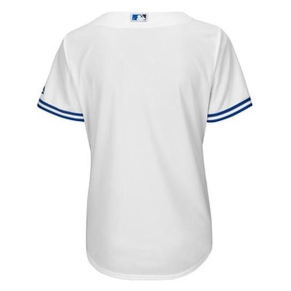 Toronto Blue Jays Cool Base Jersey Replica - Home White Womens