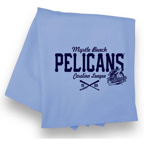 Myrtle Beach Pelicans MV SPORT BLANKET