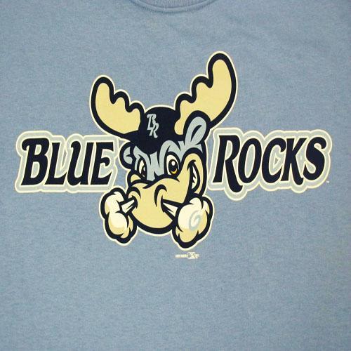 Wilmington Blue Rocks Youth Carolina Blue Alt. Primary Logo Tee