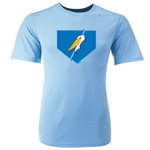 Myrtle Beach Pelicans NIKE CAROLINA BLUE MILB231 DRIFIT TEE