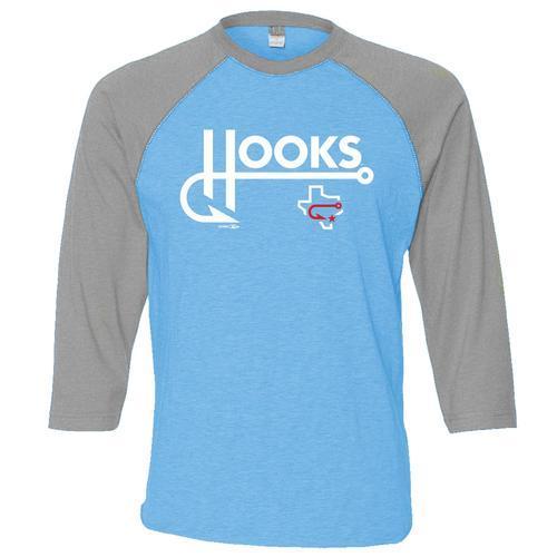 T 3/4 Fauxback - Lt. Blue