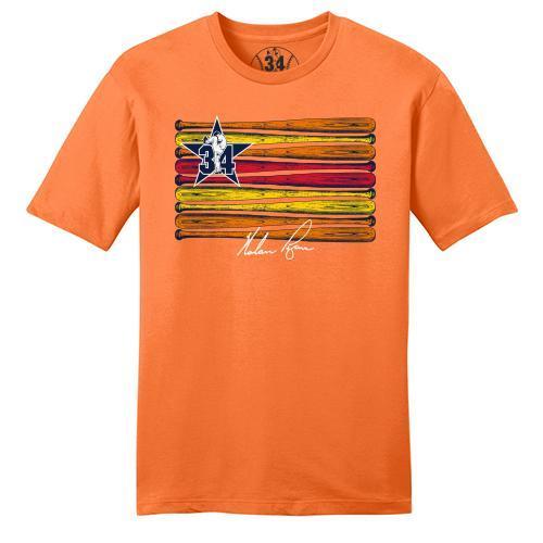 Round Rock Express Nolan Ryan Foundation Rainbow Bats Tee