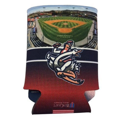 Reading Fightin Phils Crazy Hot Dog Vendor Can Cooler