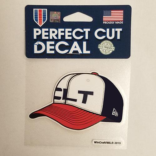 Charlotte Knights "CLT" Perfect Cut Decal