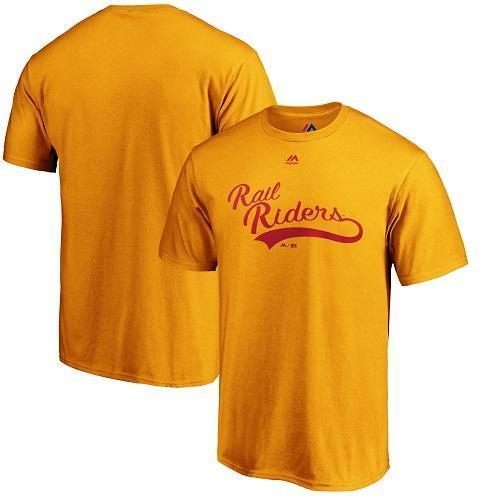 Scranton/Wilkes-Barre RailRiders Majestic Dodgeball T-Shirt