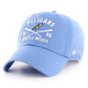 MYRTLE BEACH PELICANS 47 BRAND CROSSBRIDGE PERIWINKLE ADJUSTABLECAP