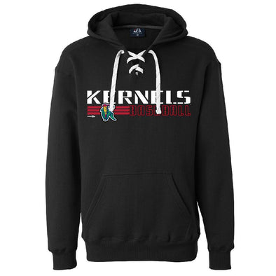 Cedar Rapids Kernels Lace Up Hoodie Sweatshirt