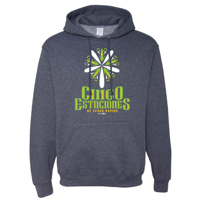 Cedar Rapids Kernels Heathered Navy COPA Sweatshirt