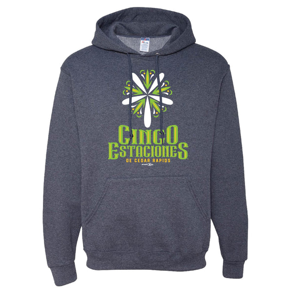 Cedar Rapids Kernels Heathered Navy COPA Sweatshirt
