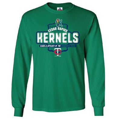 Cedar Rapids Kernels Long sleeve Affiliate T