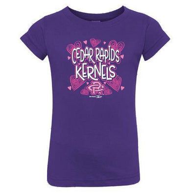 Cedar Rapids Kernels Purple Toddler T