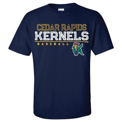 Cedar Rapids Kernels Navy Kernels T Shirt