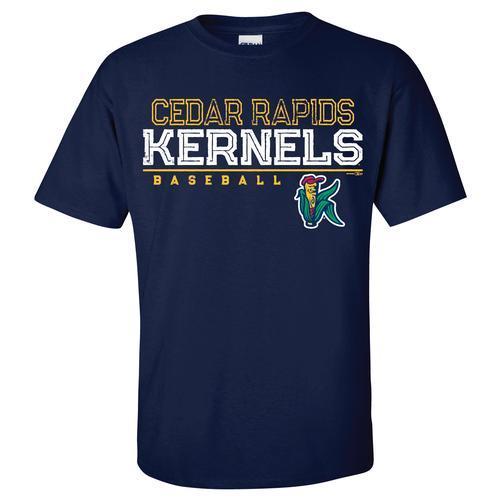 Cedar Rapids Kernels Navy Kernels T Shirt