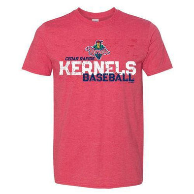 Cedar Rapids Kernels Adult Soft Style Red Shirt