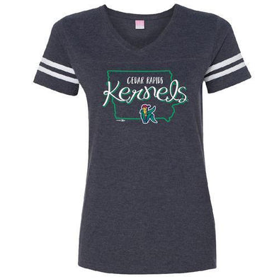 Cedar Rapids Kernels Ladies Sporty T 2019