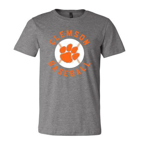 Greenville Drive Tigertown Gray Clemson Fastball Tee