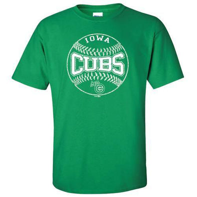 Iowa Cubs Adult Buffet Tee, Green