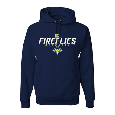Columbia Fireflies Adult Navy Fess Hoodie