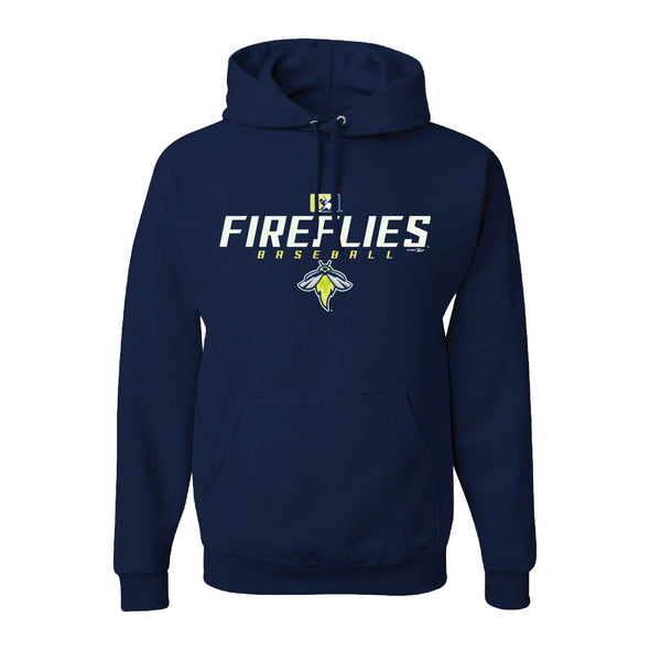 Columbia Fireflies Adult Navy Fess Hoodie