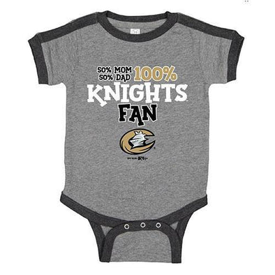 Charlotte Knights 50/50 Infant Bodysuit
