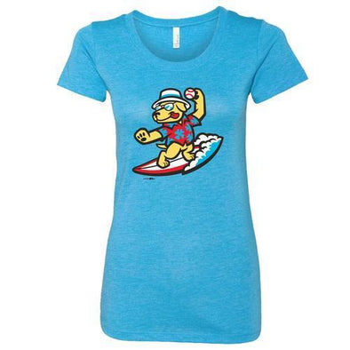Clearwater Threshers BeachDogs Tee Tri Blend Junior Cut