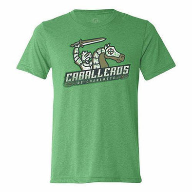 Charlotte Caballeros Primary Logo Tee