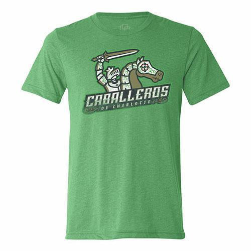 Charlotte Caballeros Primary Logo Tee