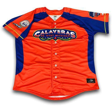 Calaveras de West Michigan Replica Jersey