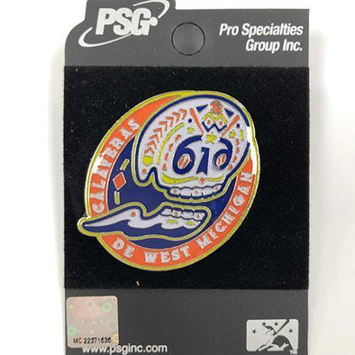 Calaveras de West Michigan Lapel Pin