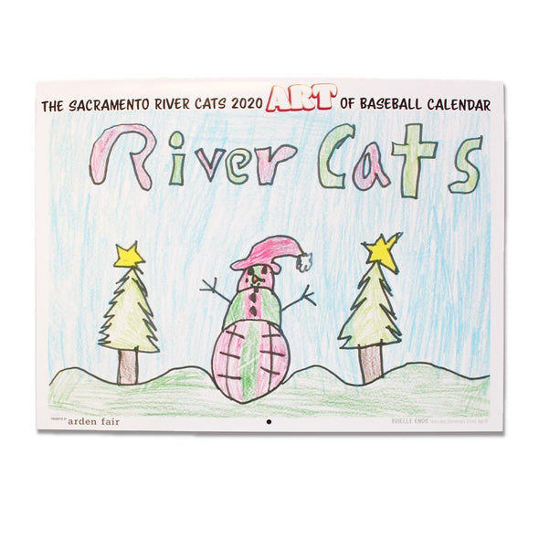 RIVER CATS CALENDAR 2020, SACRAMENTO RIVER CATS