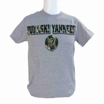 Pulaski Yankees Camo Logo T-Shirt