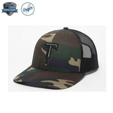 Camo Mesh Snapback Cap