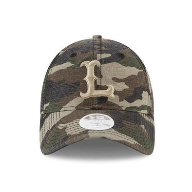 Lowell Spinners New Era Women's Preferred Pick Camo 9Twenty Cap