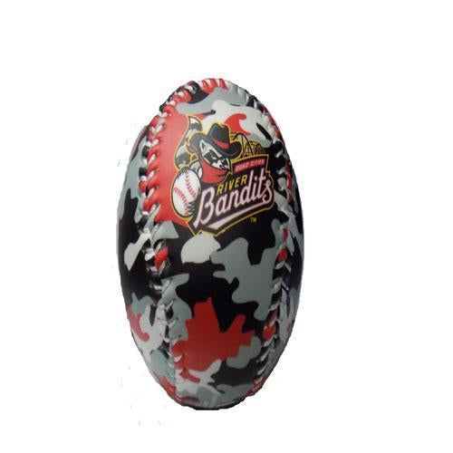 Quad Cities River Bandits Camouflage Baseball