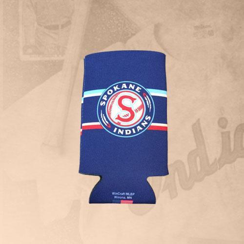 Spokane Indians Navy Can Cooler