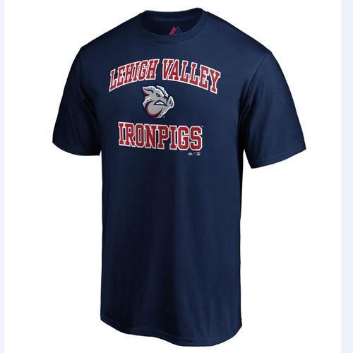 Lehigh Valley IronPigs Heart n Soul Navy Tee