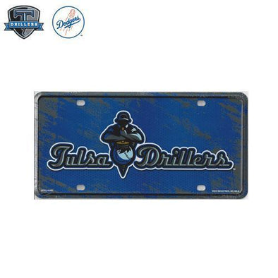 Tulsa Drillers Car Tag
