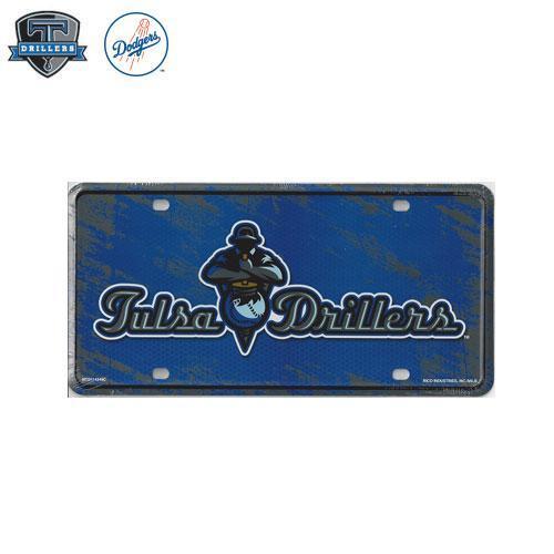 Tulsa Drillers Car Tag